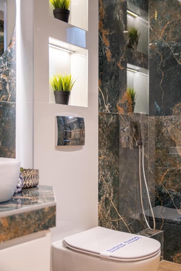Sithoniars Luxury Ground Floor Apartment With Private Garden Neos Marmaras Zewnętrze zdjęcie