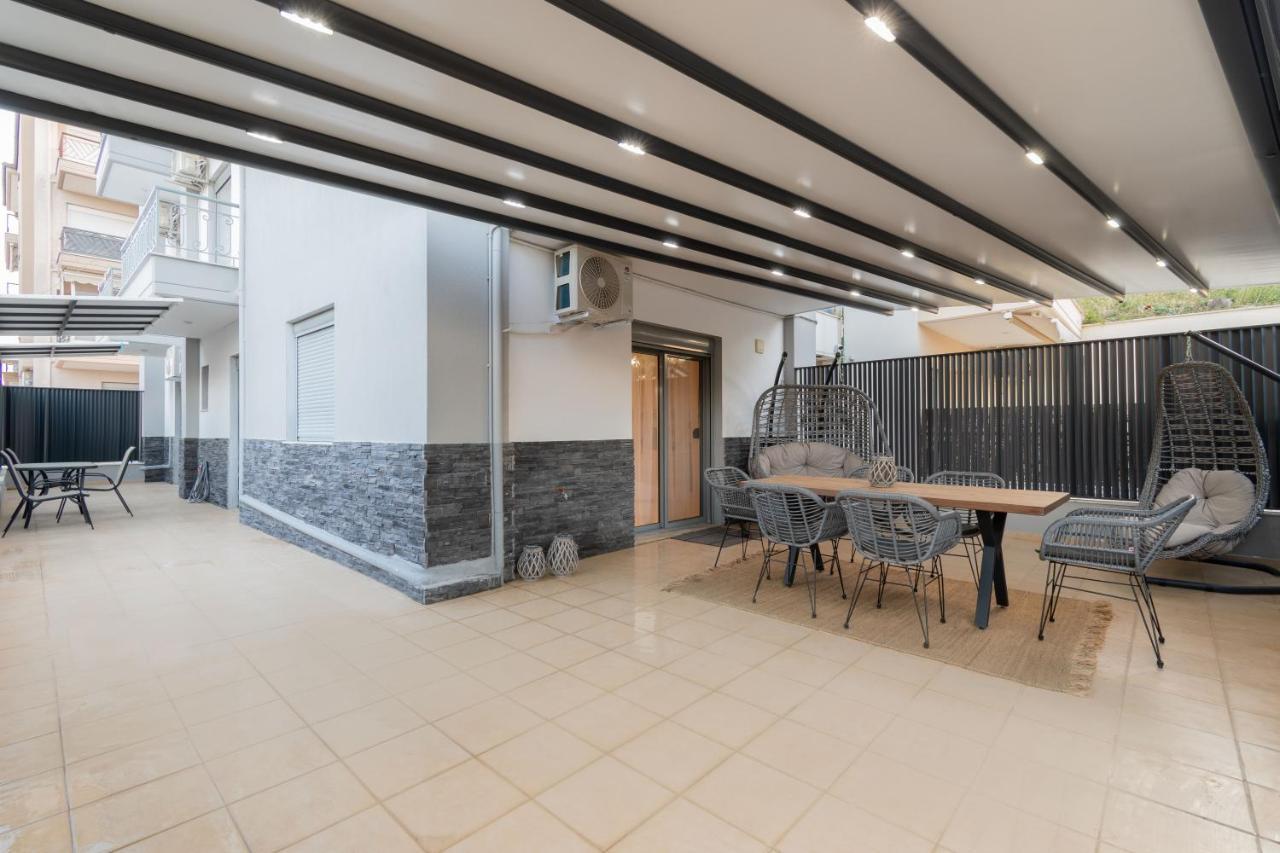Sithoniars Luxury Ground Floor Apartment With Private Garden Neos Marmaras Zewnętrze zdjęcie