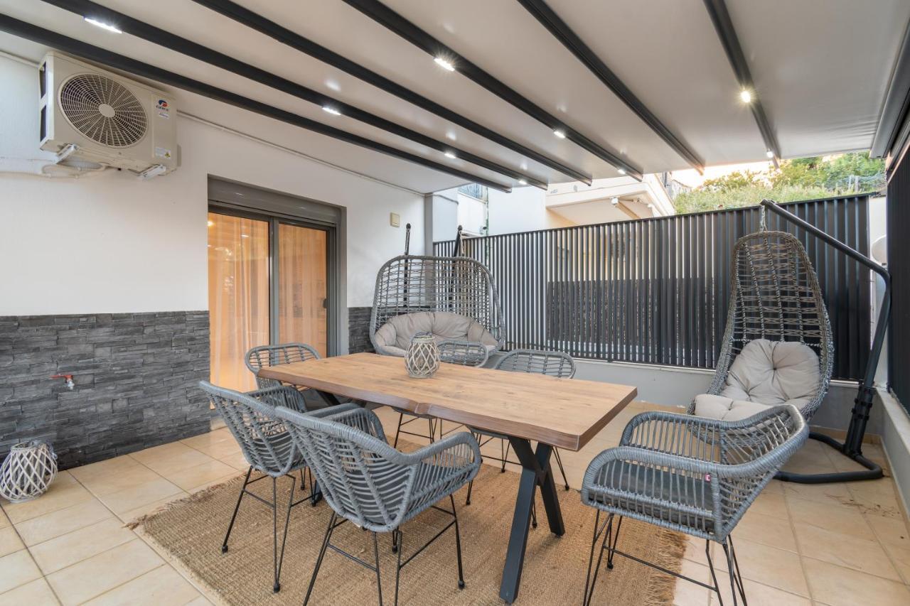 Sithoniars Luxury Ground Floor Apartment With Private Garden Neos Marmaras Zewnętrze zdjęcie